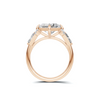 Princess Cut Accent Ring