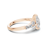 Princess Cut Accent Ring
