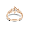 Princess Cut Accent Ring