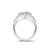 Princess Cut Accent Ring