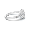 Princess Cut Accent Ring