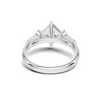 Princess Cut Accent Ring
