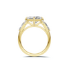 Princess Cut Accent Ring