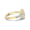 Princess Cut Accent Ring