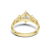 Princess Cut Accent Ring