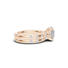 Pave Accented Bridal Ring