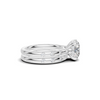 Pave Accented Bridal Ring