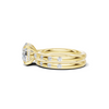 Pave Accented Bridal Ring