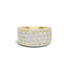 Multi Row Pave Ring