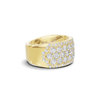 Multi Row Pave Ring