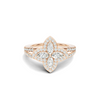 Floral Marquise Statement Ring
