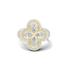 Floral Cluster Statement Ring