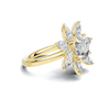 Floral Halo Ring