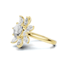 Floral Halo Ring