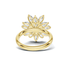 Floral Halo Ring
