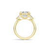 Elegant Trapezoid Accent Ring