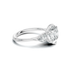 Luxe Elegant Three Stone Ring