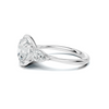 Luxe Elegant Three Stone Ring