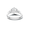 Luxe Elegant Three Stone Ring