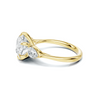 Luxe Elegant Three Stone Ring