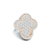 Luxe Clover Statement Ring