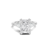Grand Three Stone Accent Ring