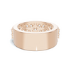 Luxe Triple Row Pave Ring