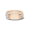 Triple Row Eternity Ring