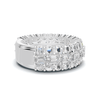 Triple Row Eternity Ring