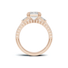 Tapered Baguette Accent Ring