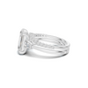 Tapered Baguette Accent Ring