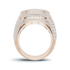 Pave Baguette Statement Ring