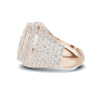 Pave Baguette Statement Ring