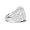 Pave Baguette Statement Ring