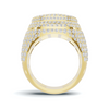 Pave Baguette Statement Ring