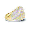 Pave Baguette Statement Ring