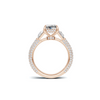 Trapezoid Accented Statement Ring