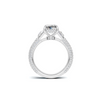 Trapezoid Accented Statement Ring