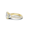 Trapezoid Accented Statement Ring