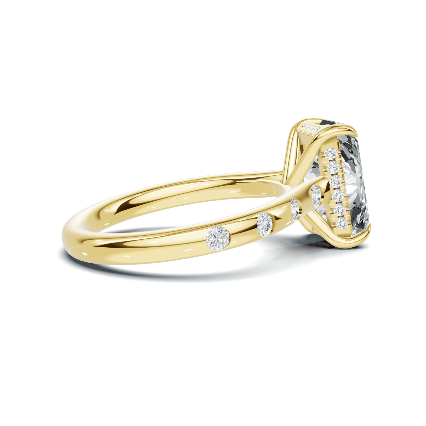 Pavé Accented Ring