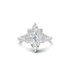 Exquisite Cluster Statement Ring