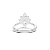 Exquisite Cluster Statement Ring