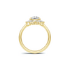 Exquisite Cluster Statement Ring