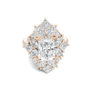 Grand Marquise Halo Ring