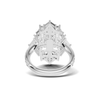 Grand Marquise Halo Ring