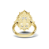 Grand Marquise Halo Ring