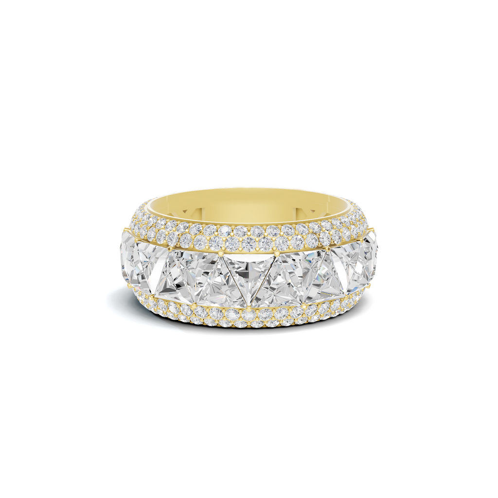 Triangle Infinity Eternity Ring