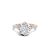 Pavé Petal Basket Ring