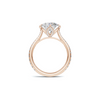 Pavé Petal Basket Ring
