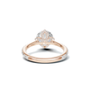 Pavé Petal Basket Ring